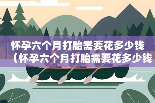 怀孕六个月打胎需要花多少钱(怀孕六个月打胎需要花多少钱医生说以后怀不了了怎么办) 怀孕六个月打胎需要花多少钱(怀孕六个月打胎需要花多少钱医生说以后怀不了了怎么办)