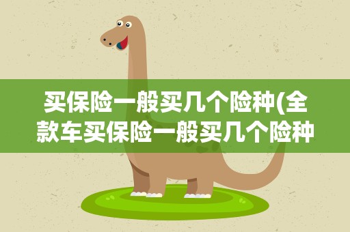 买保险一般买几个险种(全款车买保险一般买几个险种)